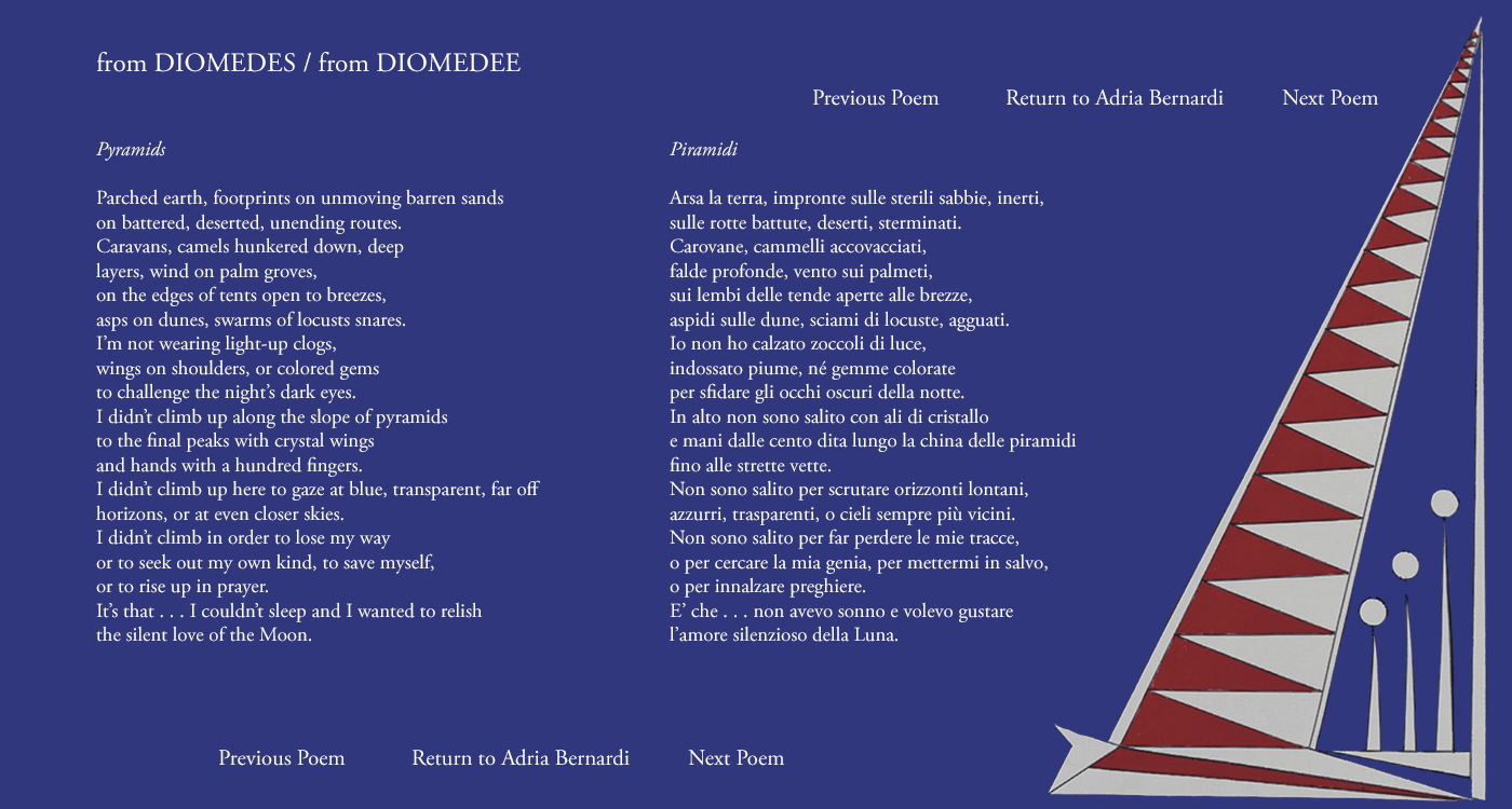 The Rings of the Universe: newest translation by author Adria Bernardi